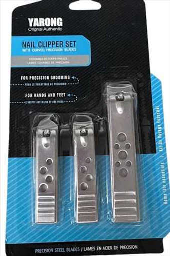 Picture of YARONG NAIL CLIPPER 3PCS SET NO.221