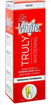 Picture of MR.WHITE TRULY TOOTH PASTE 70GM