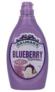Picture of SALMAN'S BLUEBERRY FLAVOURED TOPPING 623GM