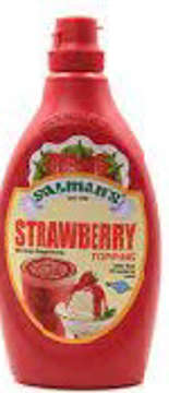 Picture of SALMAN'S STRAWBERRY TOPPING 623G