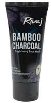 Picture of RIVAJ BAMNOO CHARCOAL FACE WASH 50ML 