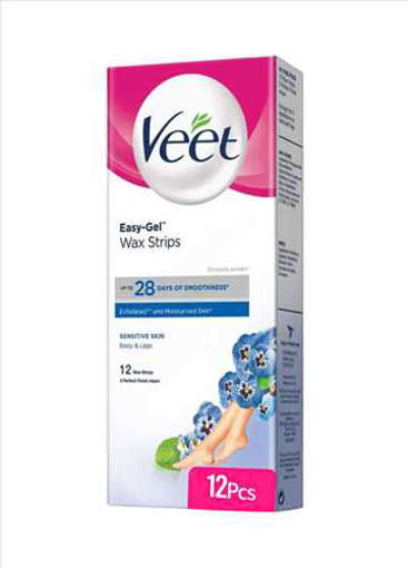 Picture of VEET EASY GEL WAX STRIPS 12PCS