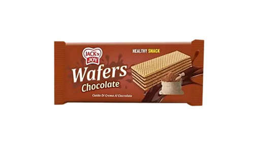 Picture of JACK N JOY HAZELNUT WAFERS 50G