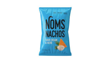 Picture of NOMS NACHOS SOUR CREAM & HERB 32G
