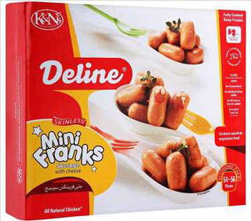 Picture of K &NSMINI FRANKS SAUSAGE WITH CHEESE