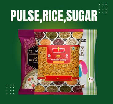 Picture for category PULSES, RICE & SUGAR