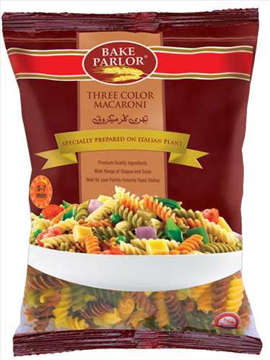 Picture of BAKE PARLOR THREE COLOR MACARONI 400GM