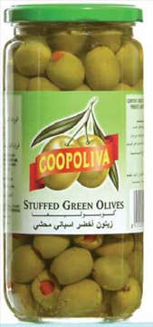 Picture of COOPOLIVA SLICED GREEN OLIVES 230GM