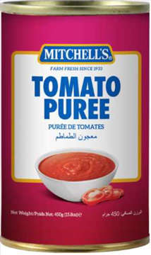 Picture of MITCHELL'S TOMATO PUREE 450G