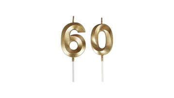 Picture of BIRTHDAY CANDLE 60