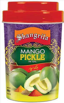 Picture of SHANGRILA MANGO PICKLE IN OIL 400GM