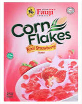 Picture of FAUJI CORN FLAKES 250G STRAWBERRY