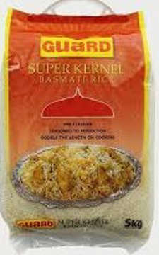 Picture of GUARD SUPER KERNAL BASMATI RICE 5KG