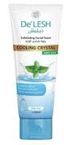Picture of DE LESH COOLING CRYSTAL MINT FACE WASH 100ML