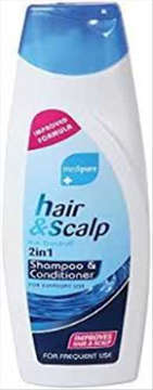 Show details for MEDIPURE HAIR&SCALP SHAMPOO 2IN1 400ML Picture of MEDIPURE HAIR&SCALP SHAMPOO 2IN1 400ML