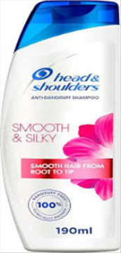 Show details for HEAD&SHOULDER SHAMPO IMPORTED SMOOTH&SILKY 190ML Picture of HEAD&SHOULDER SHAMPO IMPORTED SMOOTH&SILKY 190ML