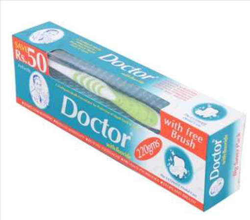 Picture of DOCTOR PASTE 220GM WITH TWO BRUSHES