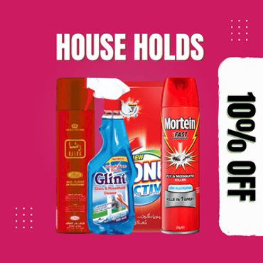 Picture for category HOUSE HOLDS  