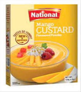 Picture of NATIONAL MANGO CUSTARD POWDER 120GM