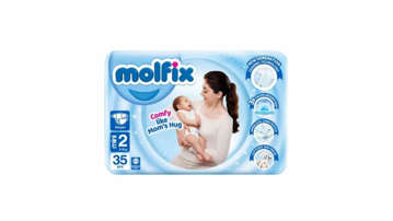 Show details for MOLFIX DAIPERS 35PCS Picture of MOLFIX DAIPERS 35PCS