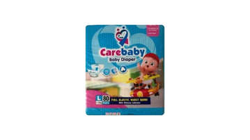 Show details for CAREBABY DIAPERS LARGE 80PCS  Picture of CAREBABY DIAPERS LARGE 80PCS
