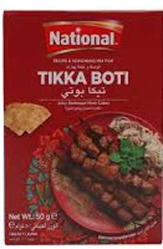 Show details for NATIONAL TIKKA BOTI RECIPE 50GM Picture of NATIONAL TIKKA BOTI RECIPE 50GM