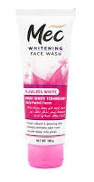 Show details for MEC FACE WASH FLAWLESS WHITE 100GM  Picture of MEC FACE WASH FLAWLESS WHITE 100GM