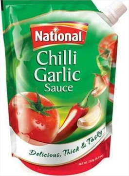 Show details for NATIONAL CHILLI GARLIC SAUCE 250G Picture of NATIONAL CHILLI GARLIC SAUCE 250G