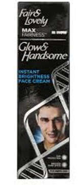 Show details for FAIR&LOVELY GLOW HANDSOME MAX FAIRNESS CREAM 50GM Picture of FAIR&LOVELY GLOW HANDSOME MAX FAIRNESS CREAM 50GM