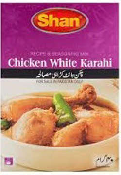 Show details for SHAN CHICKEN WHITE KARAHI MASALA 40GM Picture of SHAN CHICKEN WHITE KARAHI MASALA 40GM