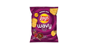 Show details for LAYS WAVY MASALA TWIST 31G Picture of LAYS WAVY MASALA TWIST 31G