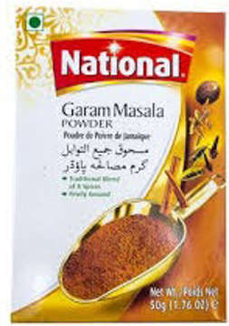 Show details for NATIONAL GARAM MASALA POWDER 50G Picture of NATIONAL GARAM MASALA POWDER 50G