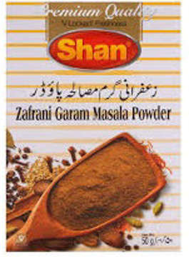 Show details for SHAN ZAFRANI GARAM MASALA 50GM Picture of SHAN ZAFRANI GARAM MASALA 50GM