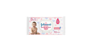 Picture of JOHNSON GENTLE ALL OVER WIPES 72PCS