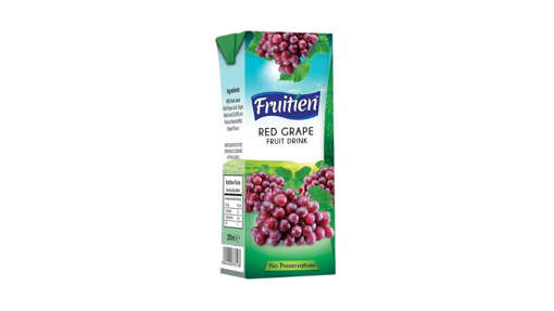 Picture of FRUITIEN RED GRAPE NECTOR JUICE 200ML