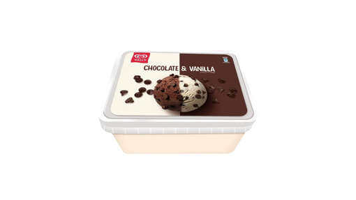 Picture of WALLS CHOCLATE & VANILLA 1.4 LTR 