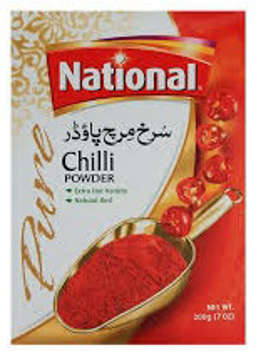 Picture of NATIONAL RED CHILLI POWDER 200GM